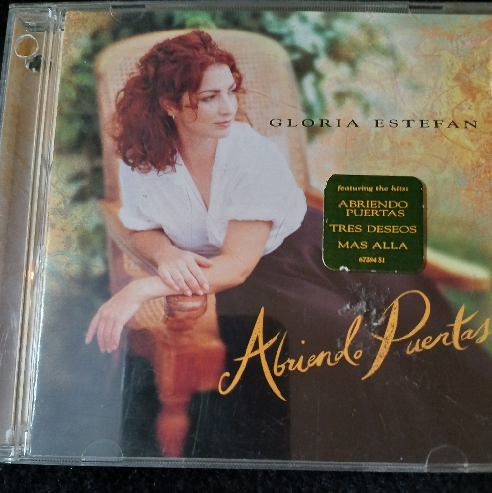 Gloria Estefan Abriendo Puertas Spanish Music CD